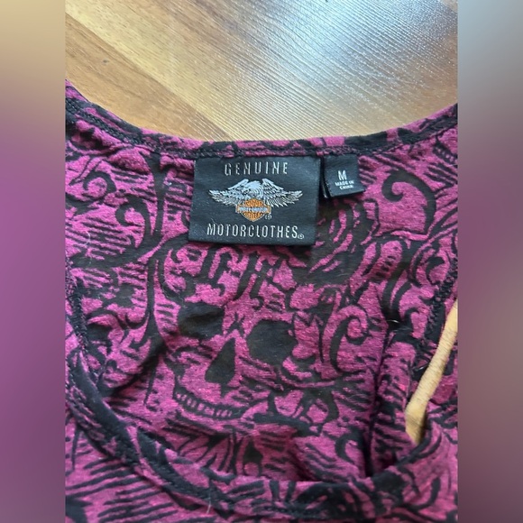 Harley-Davidson Purple Tank Top - Picture 3 of 4